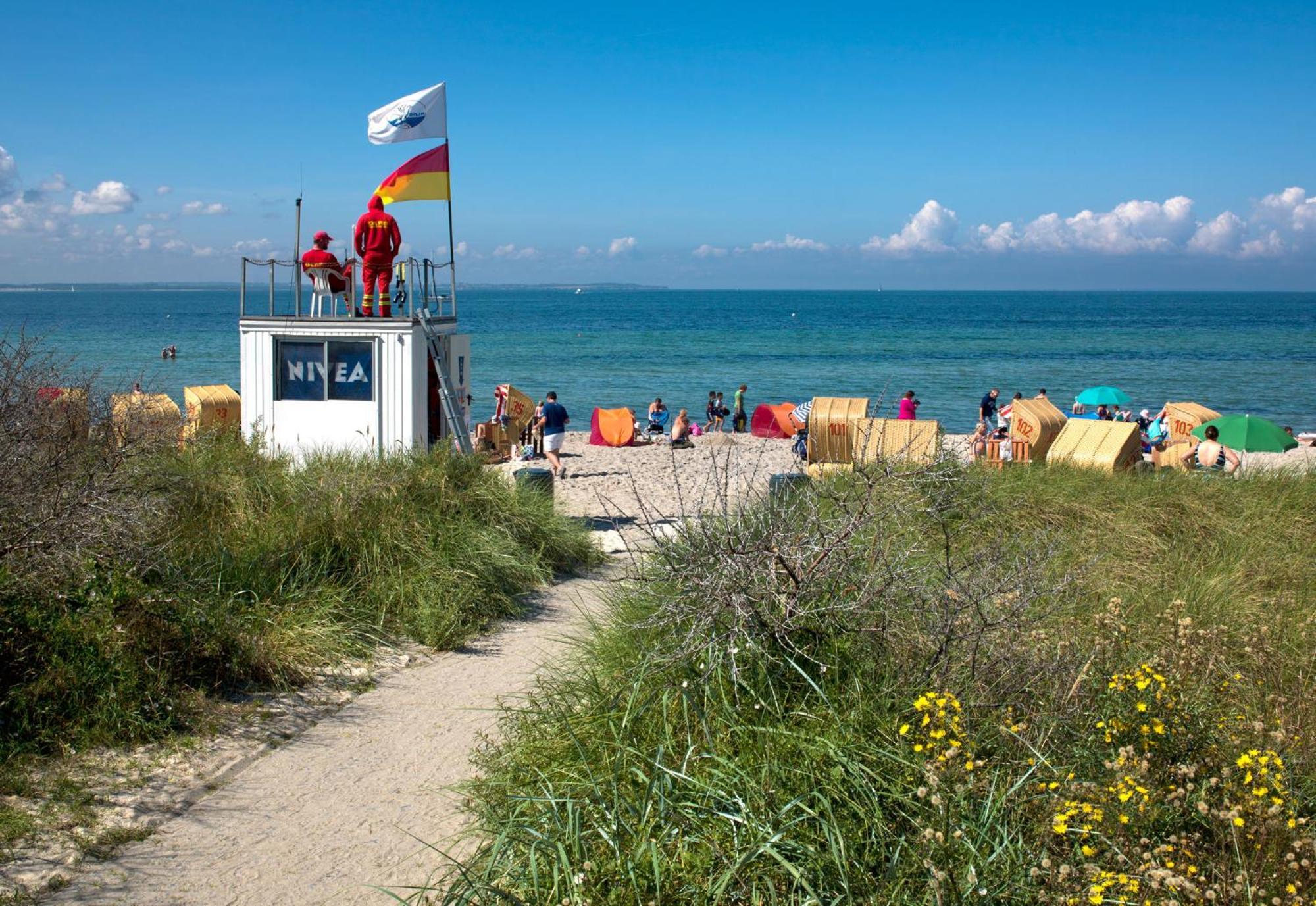 Doppelhaeuser Timmendorf Strand Haus Neptun Insel Poel Bagian luar foto